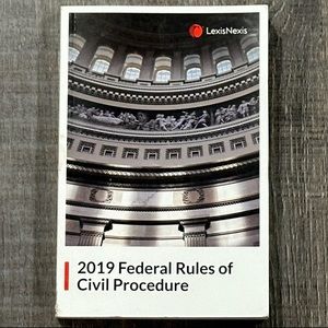 💞 2019 Federal Rules of Civil Procedure Law Book